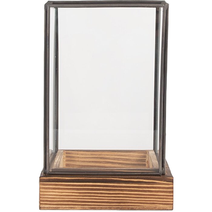 Clayre & Eef Мини-теплица декоративная 12x12x19 см