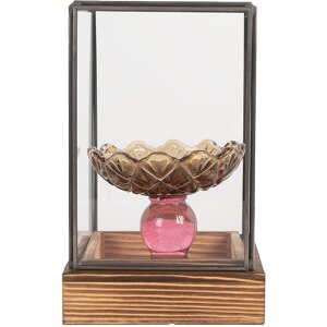 Clayre & Eef Мини-теплица декоративная 12x12x19 см