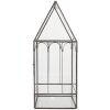 Clayre & Eef 6GL5367 Мини-теплица декоративная 15x15x38 см