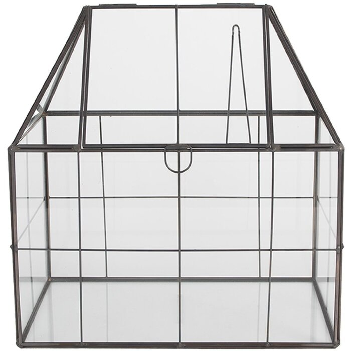 Clayre & Eef Мини-теплица декоративная 25x16x26 см