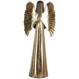 Clayre & Eef Декоративный Ангел 29x18x68 см Золотой