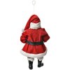 Clayre & Eef 66250 Dekoration Anhänger Weihnachtsmann 10x6x17 cm