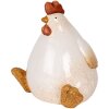 Clayre & Eef 6CE2133 Dekoration Huhn 18x14x17 cm Beige & Braun