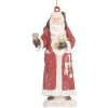 Clayre & Eef Подвеска Санта Клаус 5x3x11 см для рождественской декорации