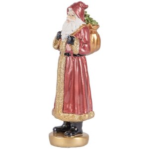 Clayre & Eef 6PR5534 Dekoration Weihnachtsmann 6x5x15...