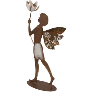 Clayre & Eef 6Y5959 Dekoration Engel 20x8x36 cm...