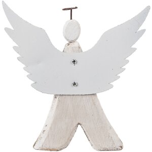 Clayre & Eef 6H2416M Dekoration Engel 14x4x15 cm