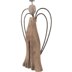 Clayre & Eef 6H2421L Dekoration Engel 14x4x26 cm