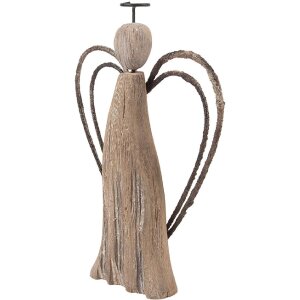 Clayre & Eef 6H2421M Dekoration Engel 12x3x18 cm