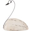 Clayre & Eef 6H2433M Dekoration Schwan 17x8x19 cm