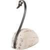 Clayre & Eef 6H2433M Dekoration Schwan 17x8x19 cm