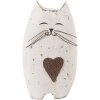 Clayre & Eef 6H2435L Dekoration Katze 8x6x14 cm Holz