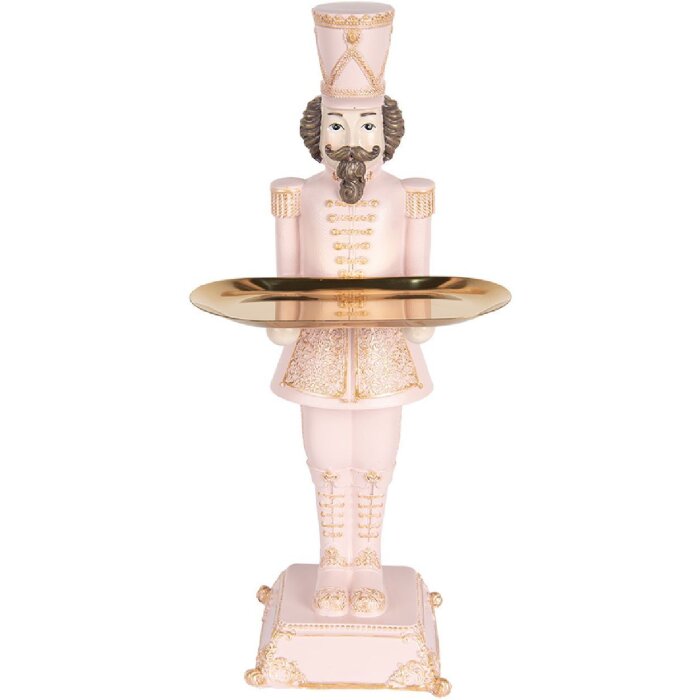 Clayre & Eef Декоративный орехокол розовый 18x17x40 см