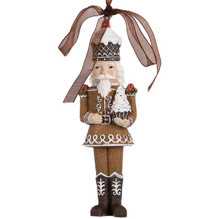 Clayre & Eef Щелкунчик декоративный подвесной 4x2x13 см