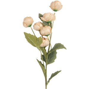 Clayre & Eef 6PL0409Y Декоративная ветка с цветами 10x10x63 см