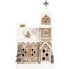 Clayre & Eef Декоративный дом с LED 14x12x23 см / 3xAAA