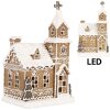 Clayre & Eef Декоративный дом с LED 14x12x23 см / 3xAAA