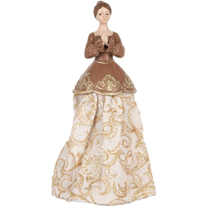 Clayre & Eef 6PR5380 Декоративная фигурка Женщина 8x7x23 см
