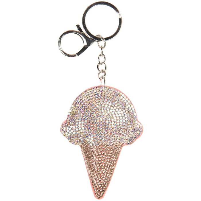 Juleeze JZKC0208 Schlüsselanhänger goldfarbig 6x2x15 cm