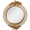 Clayre & Eef 62S339S Зеркало 14x2x16 см Бежевое и золотое