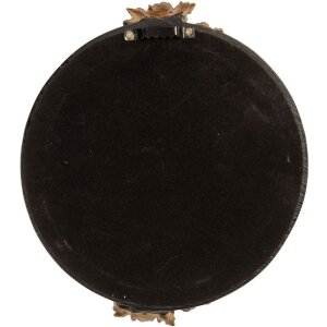 Clayre & Eef 62S340M Spiegel 17x2x20 cm Schwarz-Gold