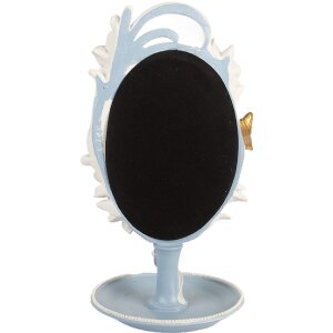 Clayre & Eef 62S341 Tischspiegel 16x14x27 cm Blau...