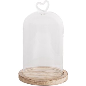 Clayre & Eef 6GL5359 Glasglocke Ø 12x19 cm