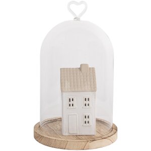 Clayre & Eef 6GL5360 Glasglocke Ø 14x22 cm