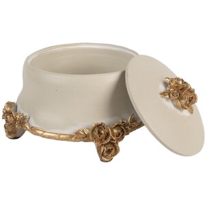 Clayre & Eef 6PR5802 Schmuckkasten Ø 14x9 cm...