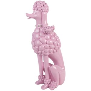 Clayre & Eef 6PR5803 Dekoration Hund (Pudel) 13x17x33...