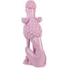 Clayre & Eef Декорация Собака Пудель 13x17x33 см Розовый
