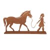 Clayre & Eef 6Y5929 Ребенок с лошадью 42x7x22 см