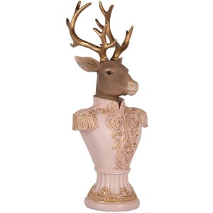 Clayre & Eef 6PR5370 Dekoration Büste Hirsch...