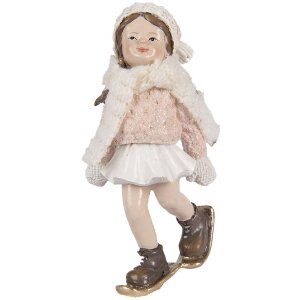 Clayre & Eef 6PR5372 Dekoration Mädchen 4x3x10 cm