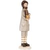 Clayre & Eef Декорация Ребенок 8x8x30 см Серый и Коричневый