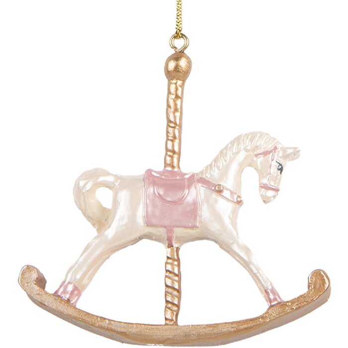 Clayre & Eef 6PR5412 Декоративный Подвесной Конь 8x2x7 см