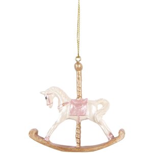 Clayre & Eef 6PR5412 Декоративный Подвесной Конь 8x2x7 см