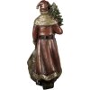 Clayre & Eef 6PR5590 Dekoration Weihnachtsmann 24x17x47 cm Rot und Goldfarbig