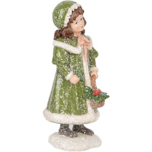 Clayre & Eef 6PR5687 Dekoration Kind Rosa 8x9x18 cm