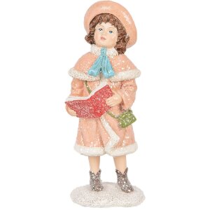 Clayre & Eef 6PR5688 Dekoration Kind 7x8x18 cm Blau