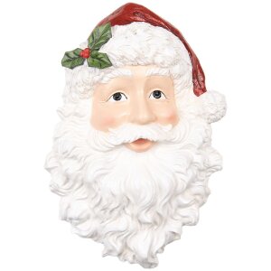 Clayre & Eef 6PR5690 Wanddekoration Weihnachtsmann...
