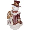 Clayre & Eef Декоративный снеговик 15x14x24 см