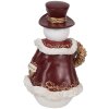 Clayre & Eef Декоративный снеговик 15x14x24 см
