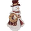 Clayre & Eef Декоративный снеговик 15x14x24 см