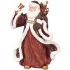 Clayre & Eef Фигурка Санта Клаус 15x11x20 см