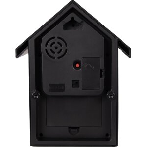 Clayre & Eef 6KL0838Z Настенные часы черные 20x10x26 см 3xAA