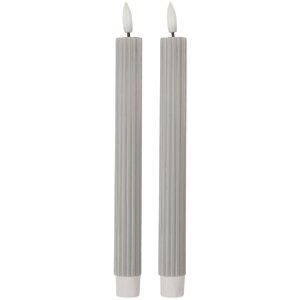 Clayre & Eef 6CA0002G Kerze mit LED Set 2 Ø...