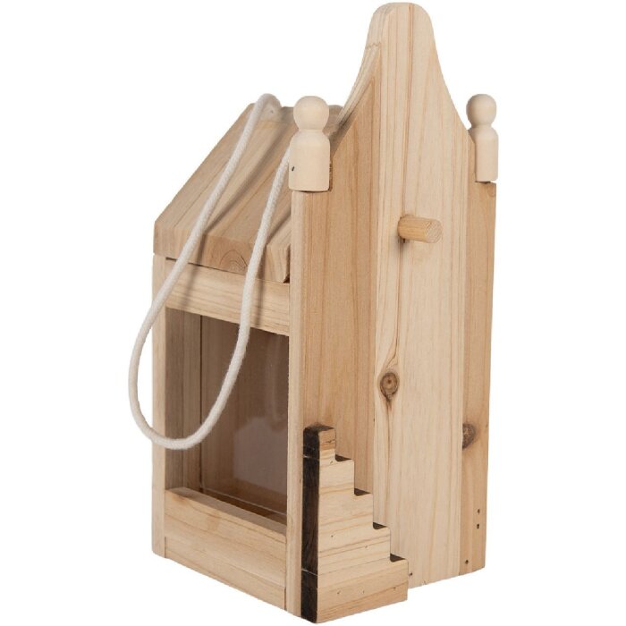 Clayre & Eef 6H2438 Домик для птиц деревянный 10x11x23 см