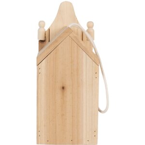 Clayre & Eef 6H2438 Домик для птиц деревянный 10x11x23 см