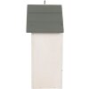 Clayre & Eef 6H2441 Скворечник 15x10x22 см белый/серый